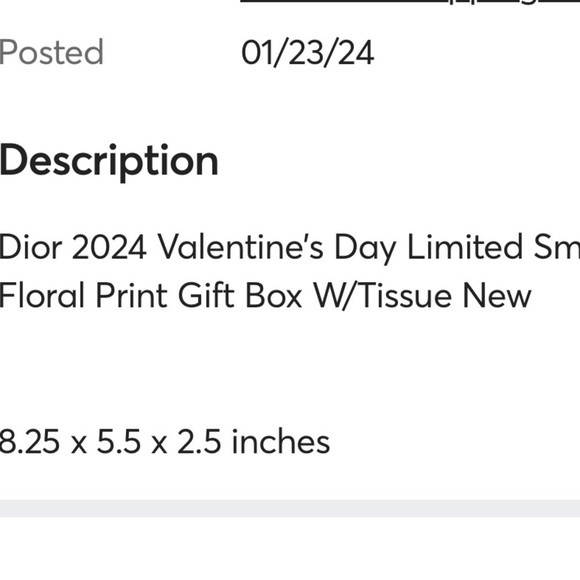 Dior new item - Picture 8 of 8